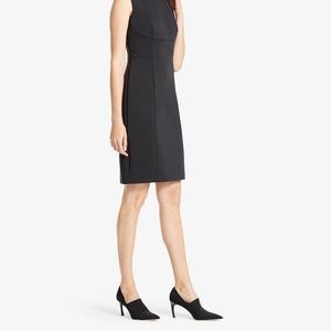 M.M. Lafleur The Shirley Dress - Black Scuba Size 8